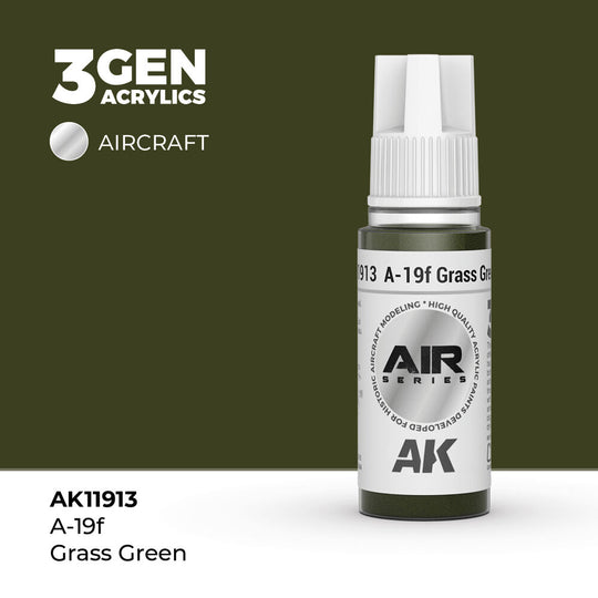 A-19f Grass Green