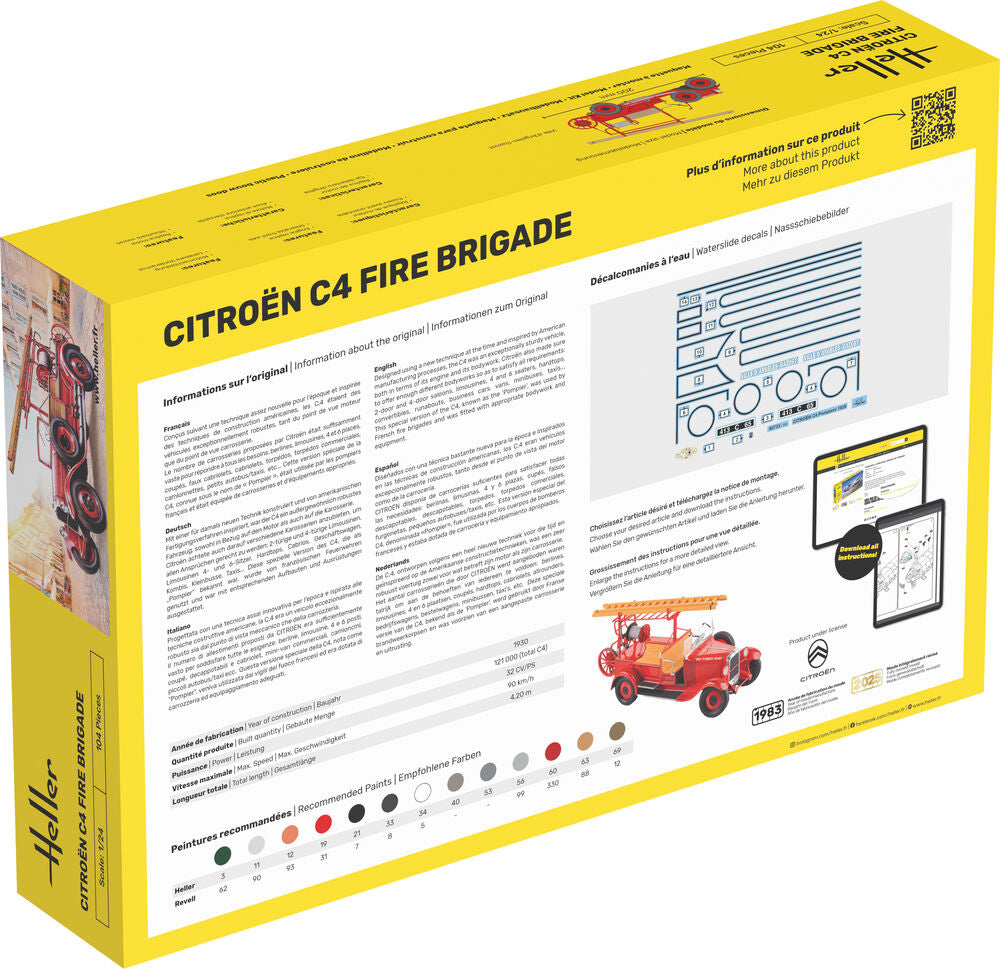 STARTER KIT Citroen C4 Fire Brigade