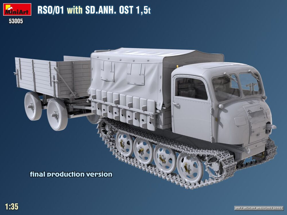 RSO/01 with Trailer Sd.Anh. Ost 1,5 t