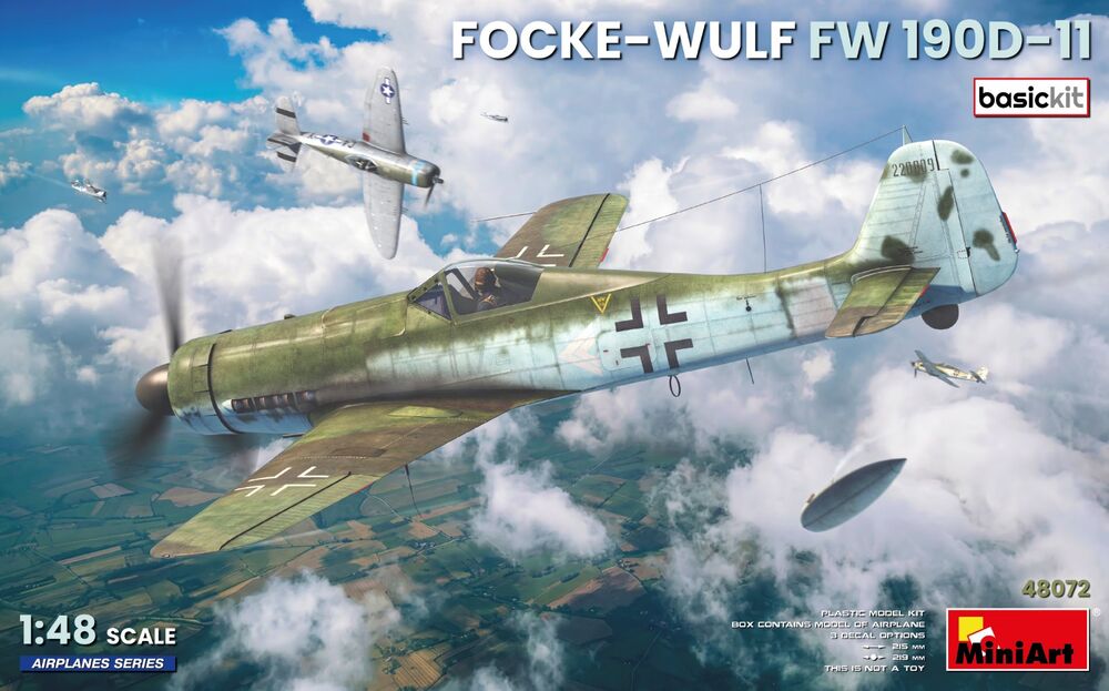 Focke-Wulf Fw 190D-11. Basic Kit