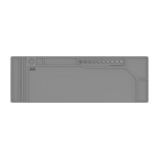 SILICONE TABLECLOTH GREY 88,50 X 30 CM