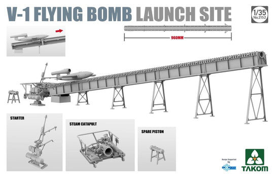 V-1 FLYING BOMB  LAUNCH SITE
