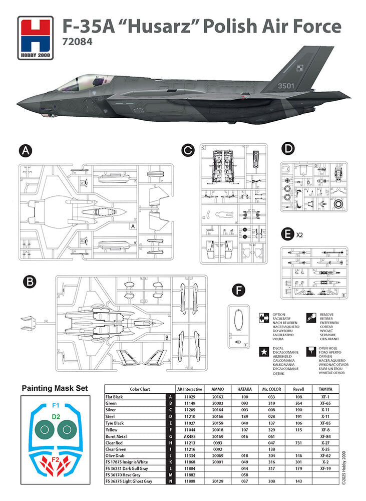 F-35A Husarz Polish Air Force