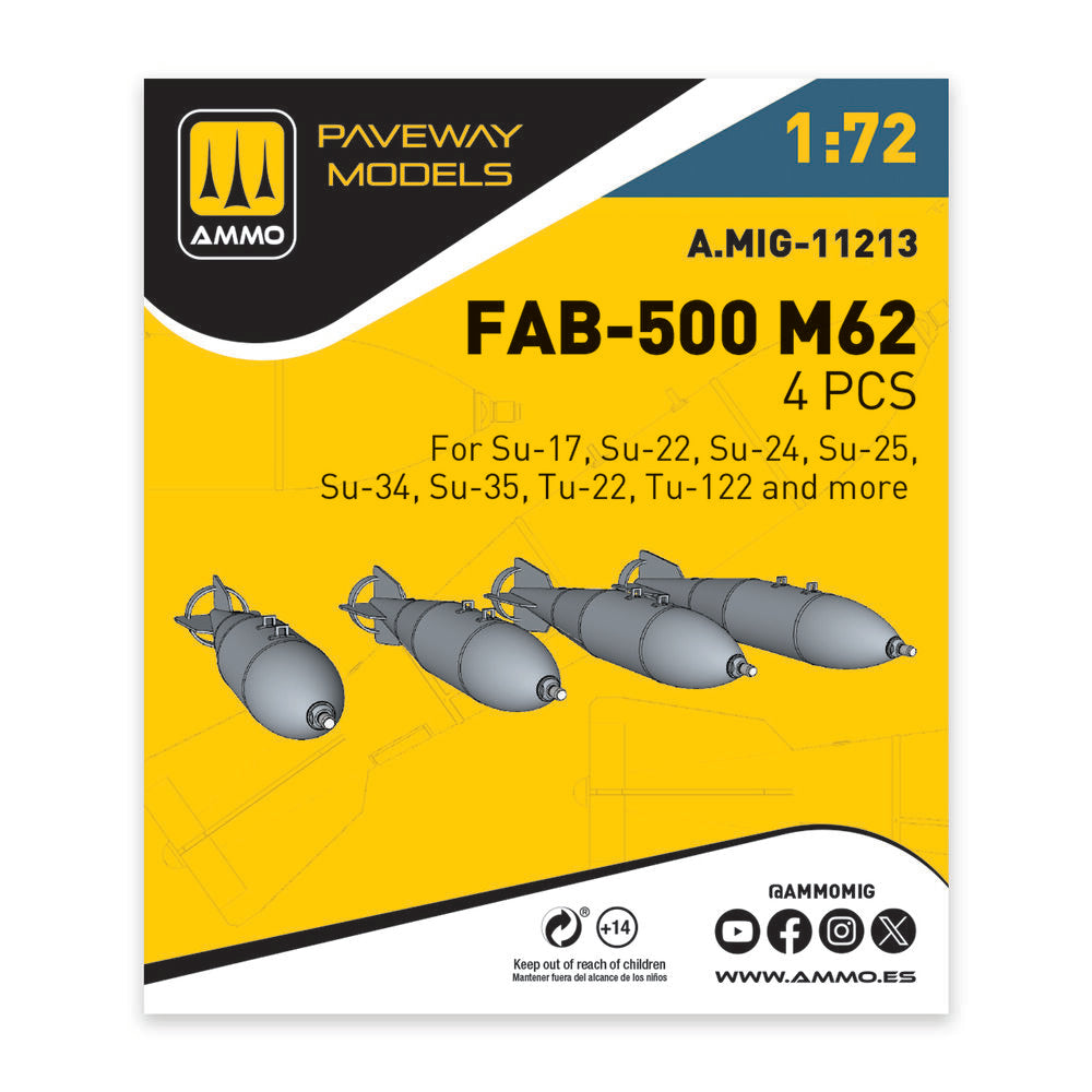FAB-500 M62 (4 pcs)
