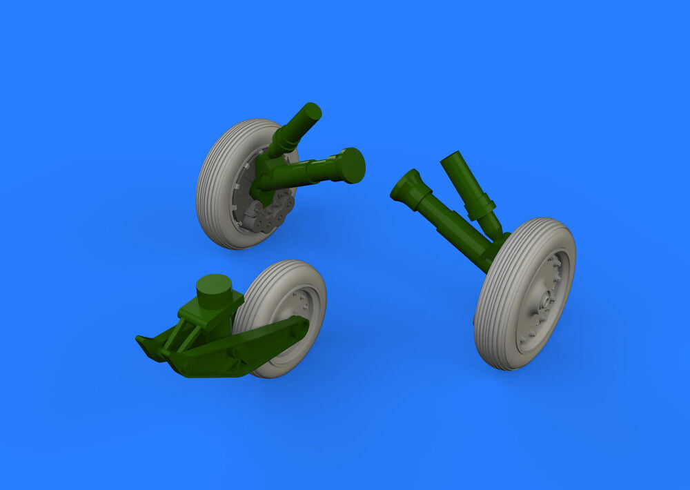 F-8 Crusader wheels for Eduard/Hasegawa