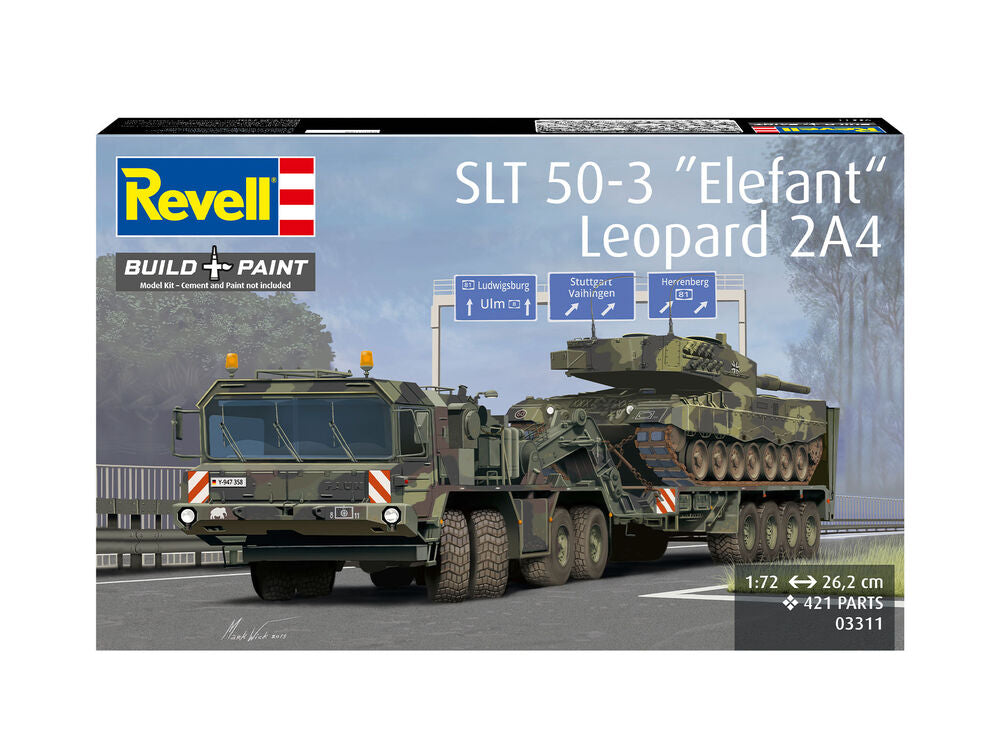 SLT 50-3 "Elefant" + Leopard 2A4