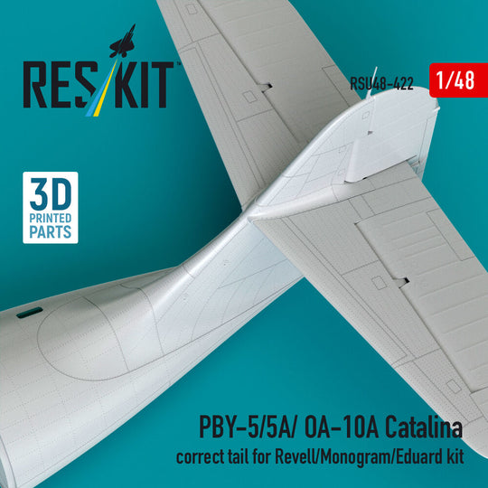 PBY-5/5A/OA-10A Catalina correct tail (3D Printed) for Revell / Monogram / Eduard