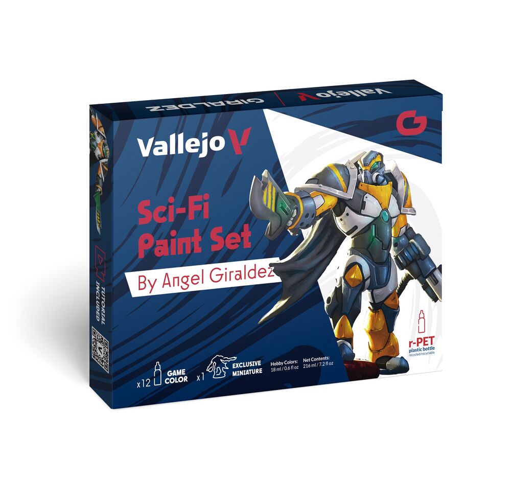 Game Color: SciFi Paint Set by Angel Giraldez 18 ml