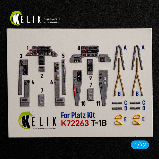 T-1B -  interior 3D decals for Platz