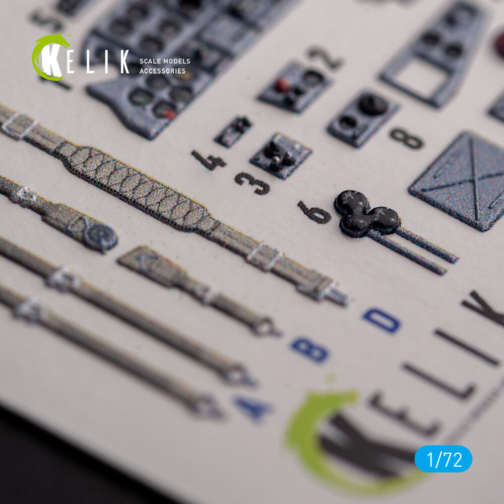 Il-2 Shturmovik - interior 3D decals for Tamiya kit