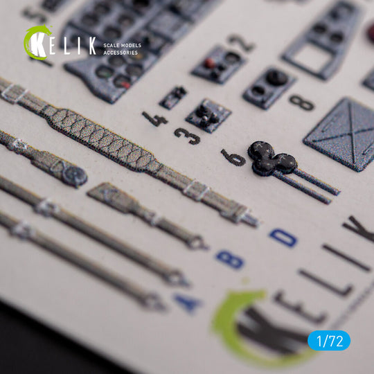 Il-2 Shturmovik - interior 3D decals for Tamiya kit