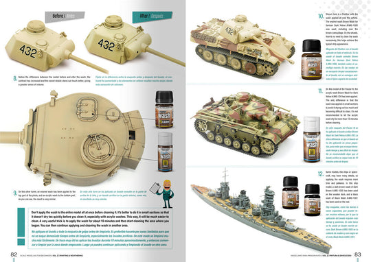 Scale Modeling for Beginners Vol. 2: Paint & Weathering - BILINGUAL BOOK