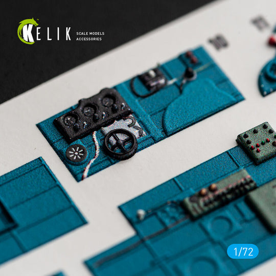 J1N1-S Gekko - interior 3D decals for Fujimi / Hobby 2000