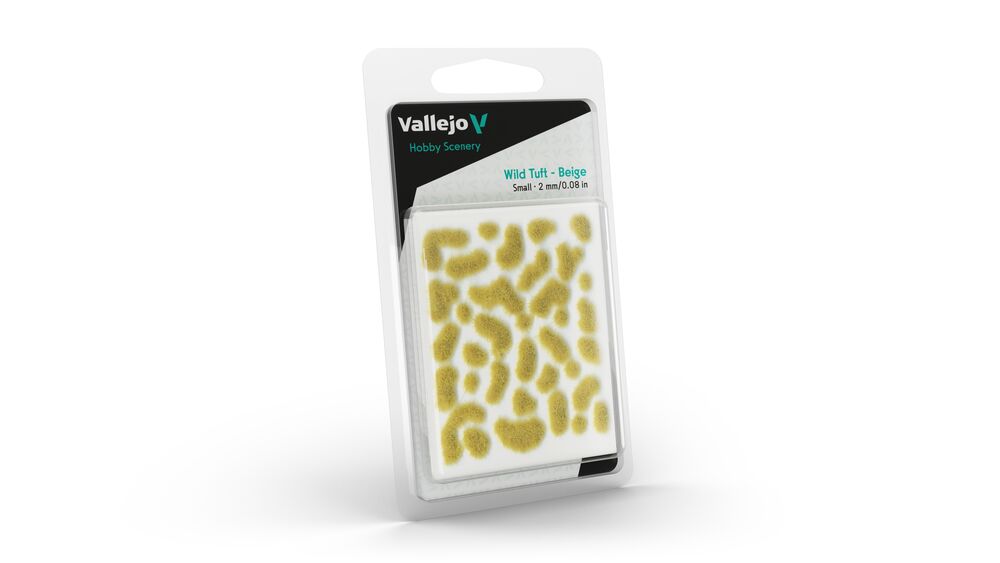 Vallejo Scenery: Wild Tuft  Beige (2 mm) S