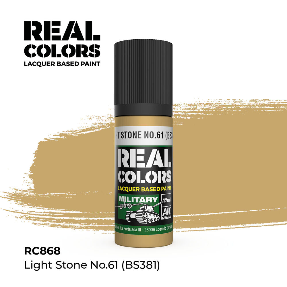 Real Colors: Light Stone No.61 (BS381) 17 ml.