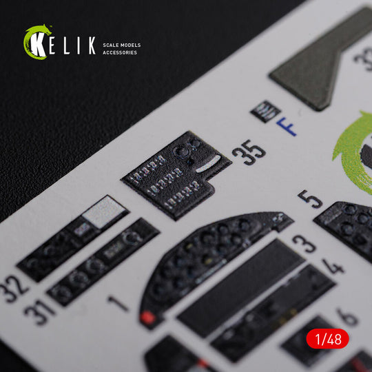 TBF-1C interior 3D decals for Academy kit