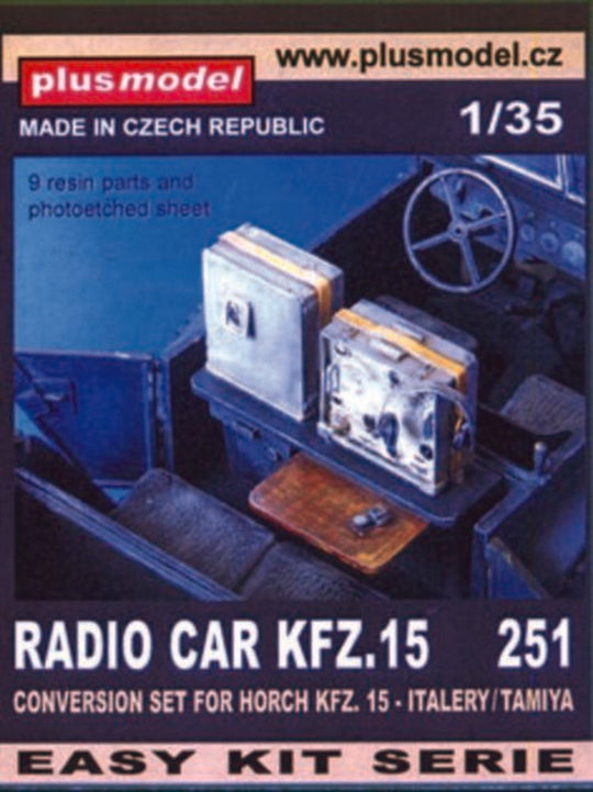 Funkwagen Kfz. 15 für Tamiya Bausatz