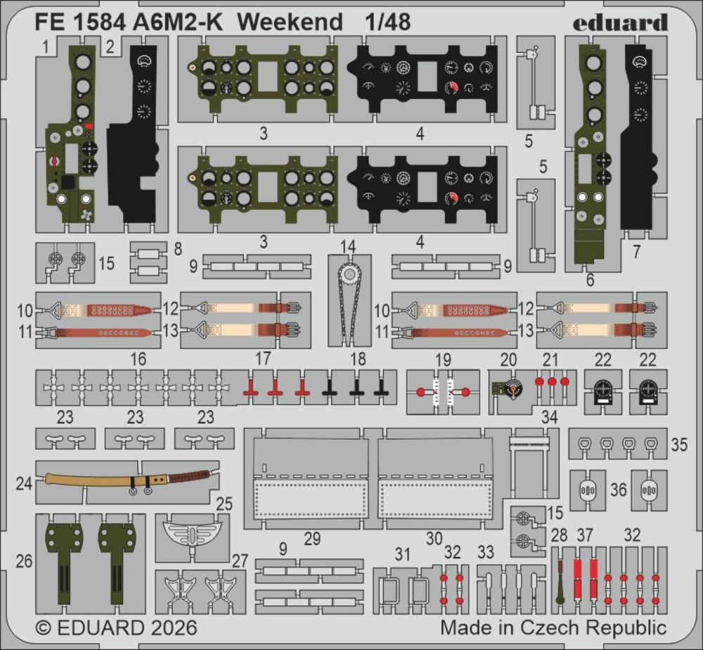 A6M2-K Weekend for Eduard