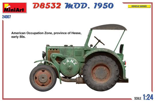 German Traffic Tractor D8532  Mod.1950