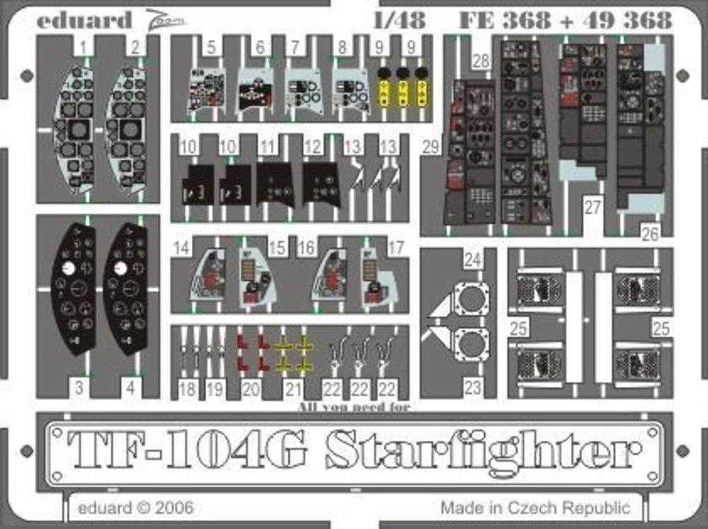TF-104G Starfighter für Hasegawa Bausatz