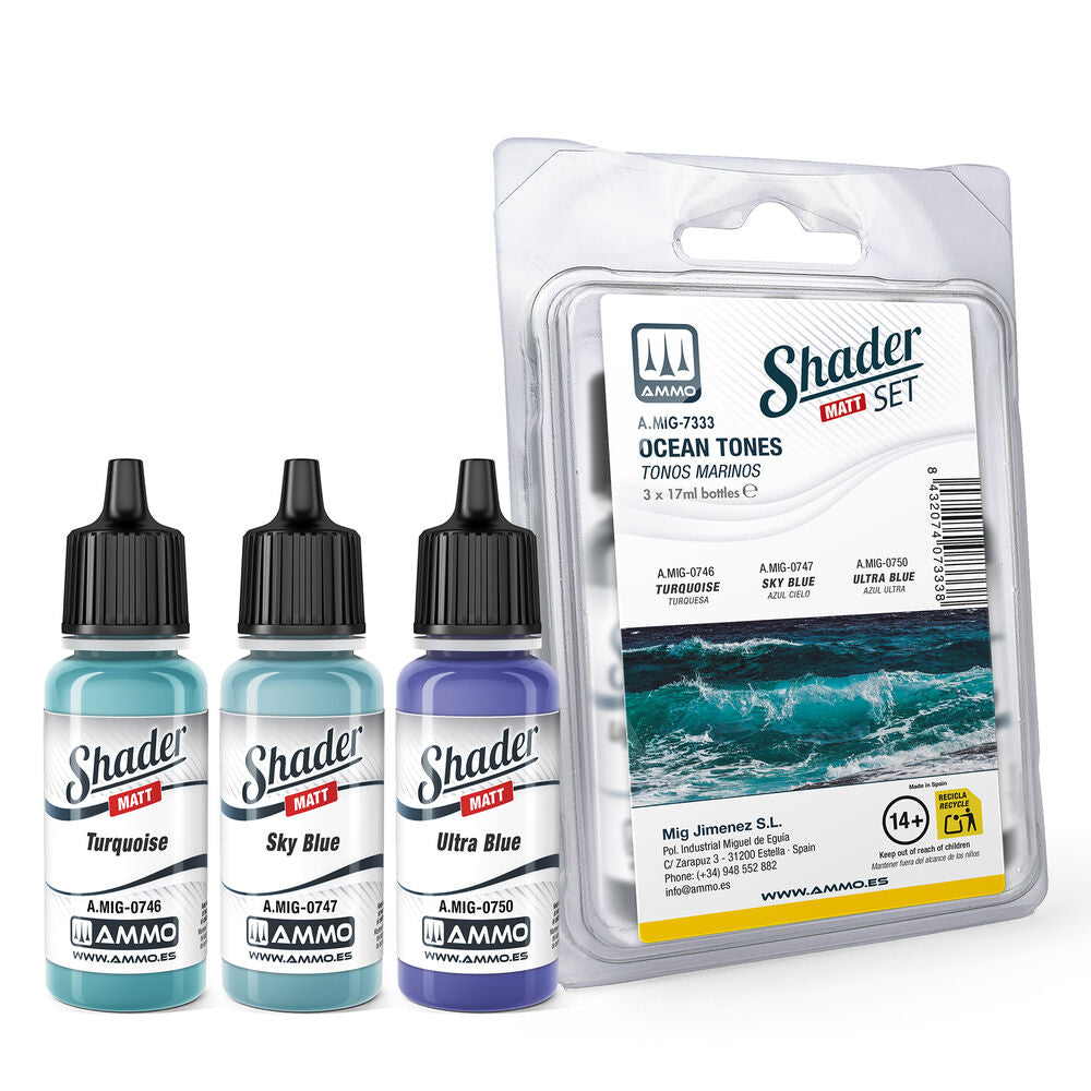 Matt SHADER Set Ocean Tones