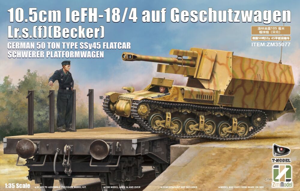 10.5 cm leFH 18/4 auf Geschützwagen Lr.s.(f)(Becker) [2 in 1]