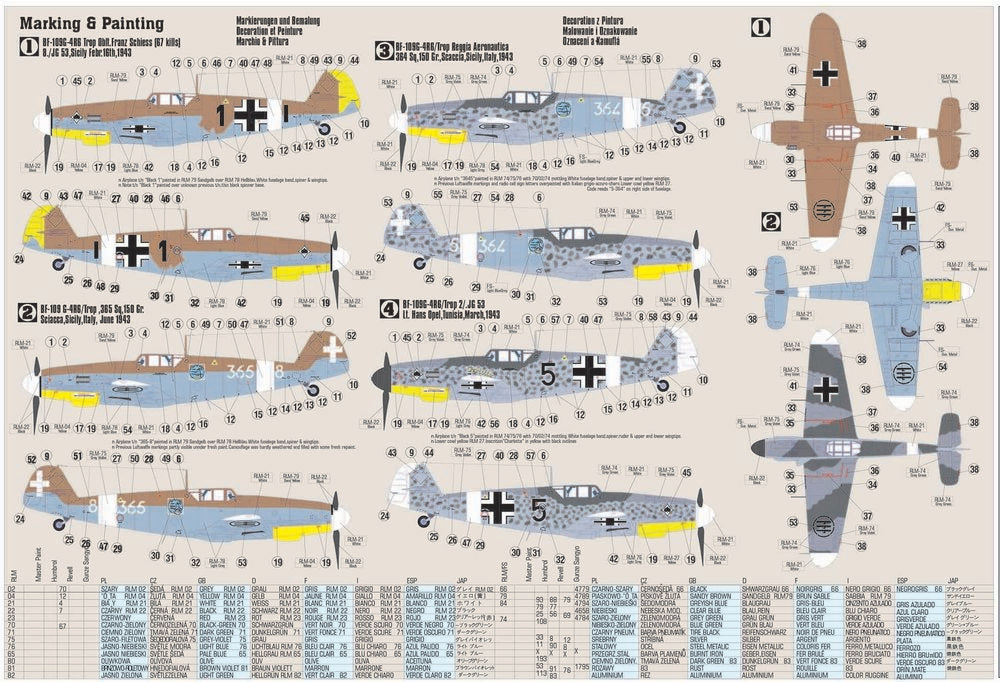 BF-109G-4/trop Shiess
