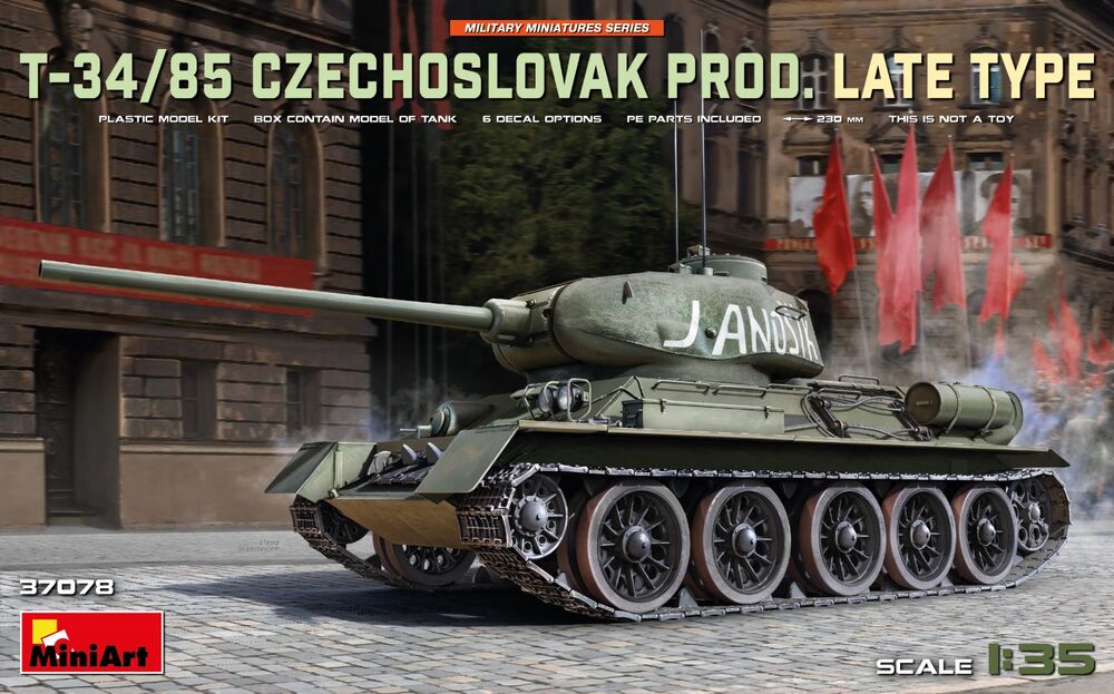 T-34-85 Czechoslovak Prod. Late Type