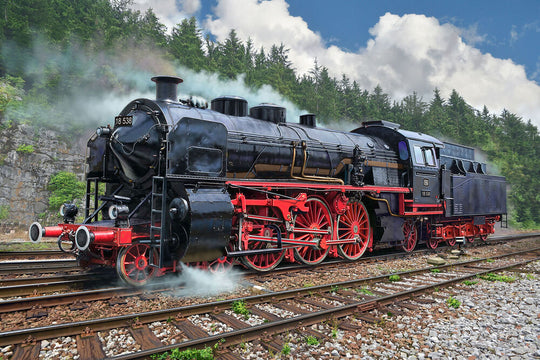 Schnellzuglokomotive S3/6 BR18(5) mit Tender 2‘2’T