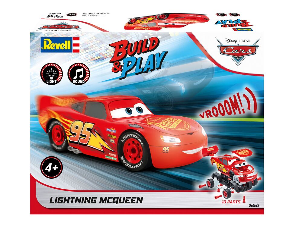 Lightning McQueen Disney-Cars Auto mit Licht&Sound