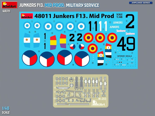 Junkers F13. Mid Prod. Military Service