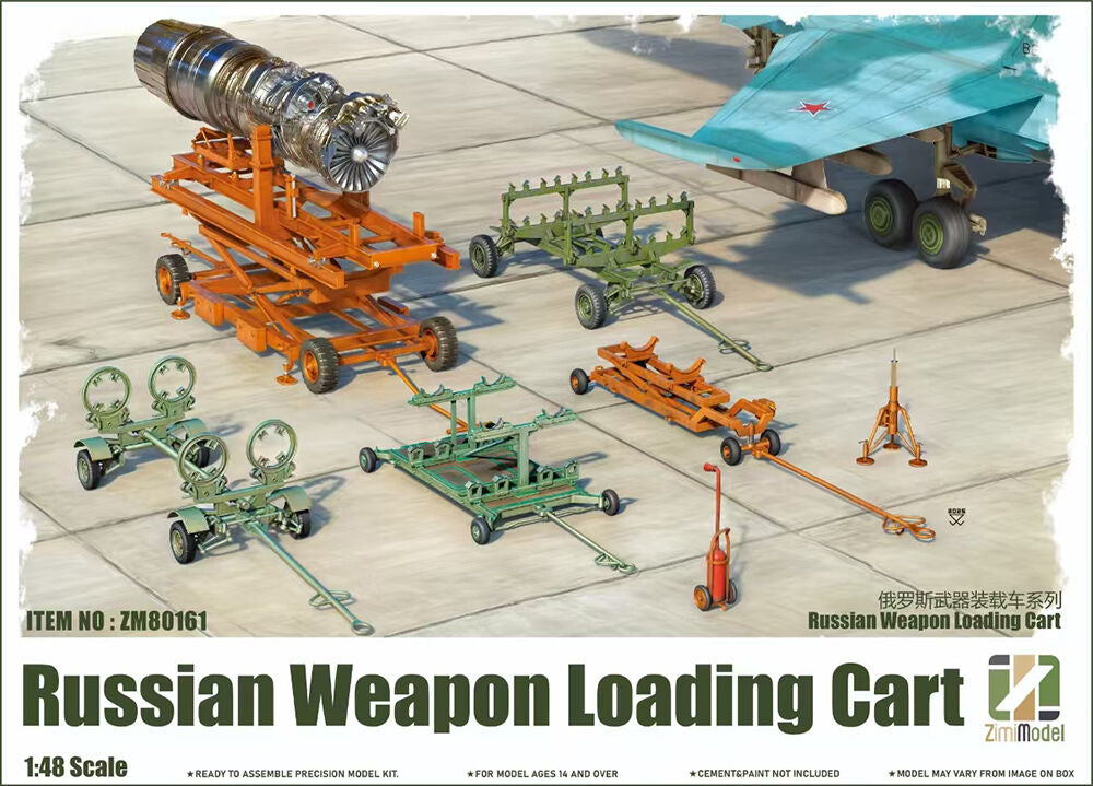 Russian Weapon loading cart