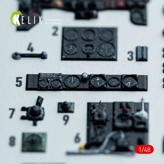 Hampden B.Mk.1 - interior 3D decals for ICM kit