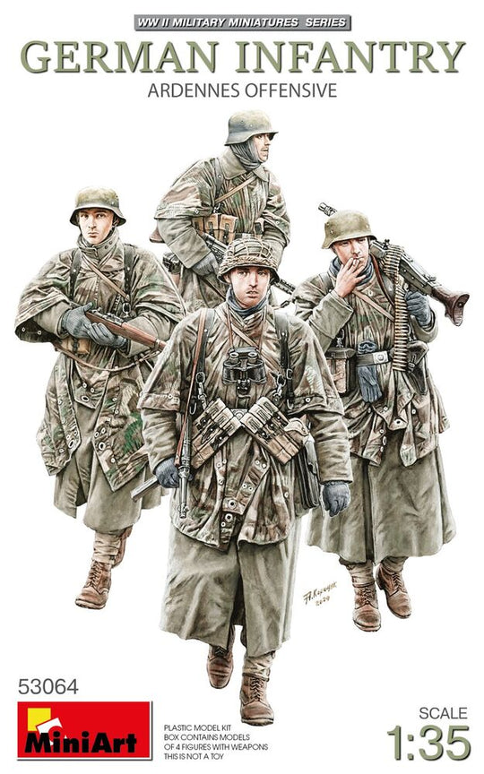 German Infantry. Ardennes Offensive