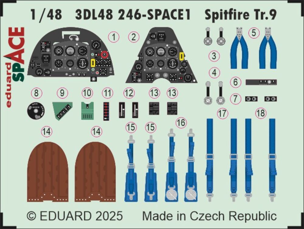 Spitfire Tr.9 SPACE  AIRFIX