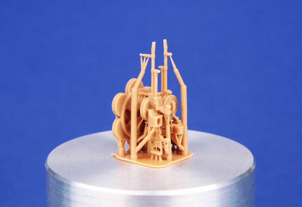 Vickers K machine gun (two - with ring/bead and reflector gun sights) for Airfix