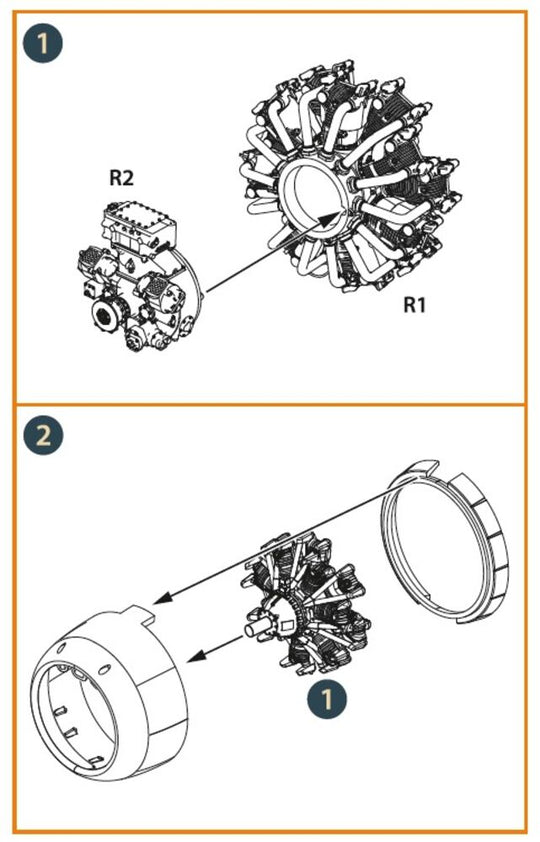 D3A2 VAL carbureted engine for Wingsy Kits