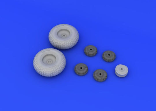 Mosquito Mk.VI wheels for Tamiya