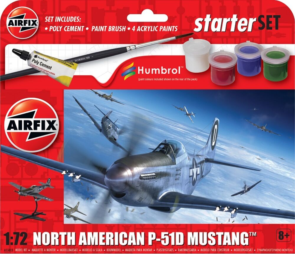 Starter Set - North American P-51D Mustang