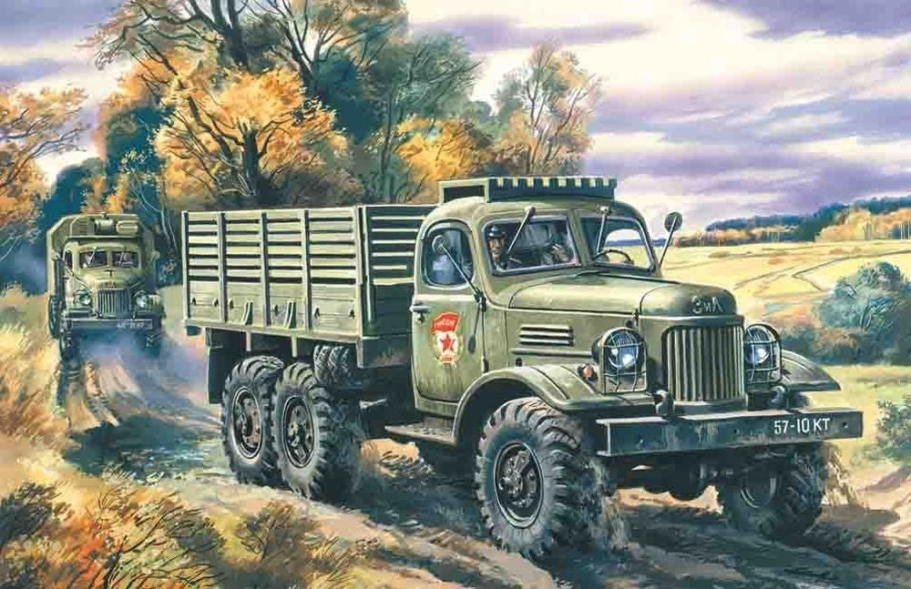 Russischer Militär LKW ZiL-157