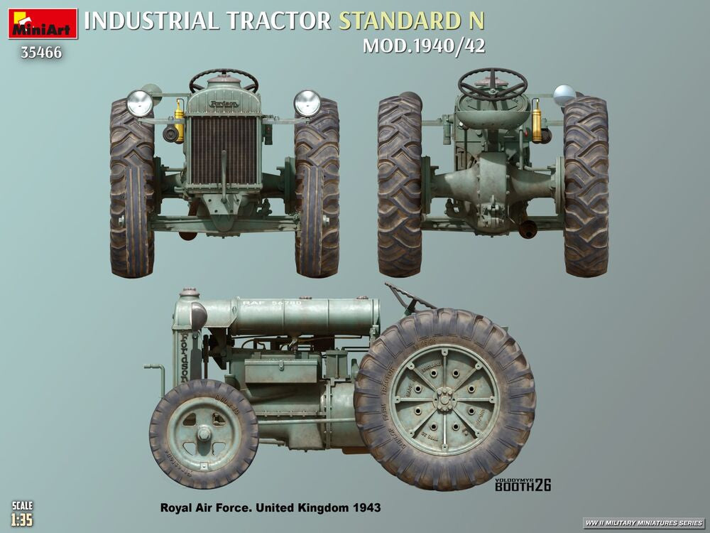Standard N Industrial Tractor. Mod.1940/42