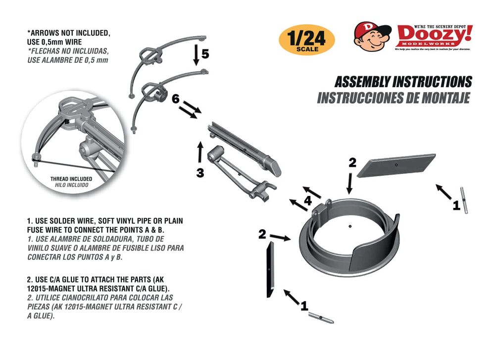 UNIVERSAL STEEL DRUM HATCH WITH CROSSBOW MOUNT / BALLESTA POST APOCALÍPTICA CON MONTURA DE TAMBOR