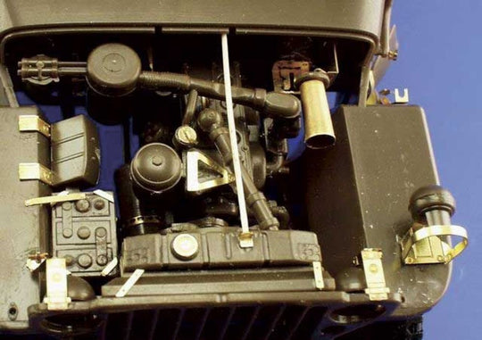 M-274 Mule mit 106 mm-Geschütz Fotoätzsatz
