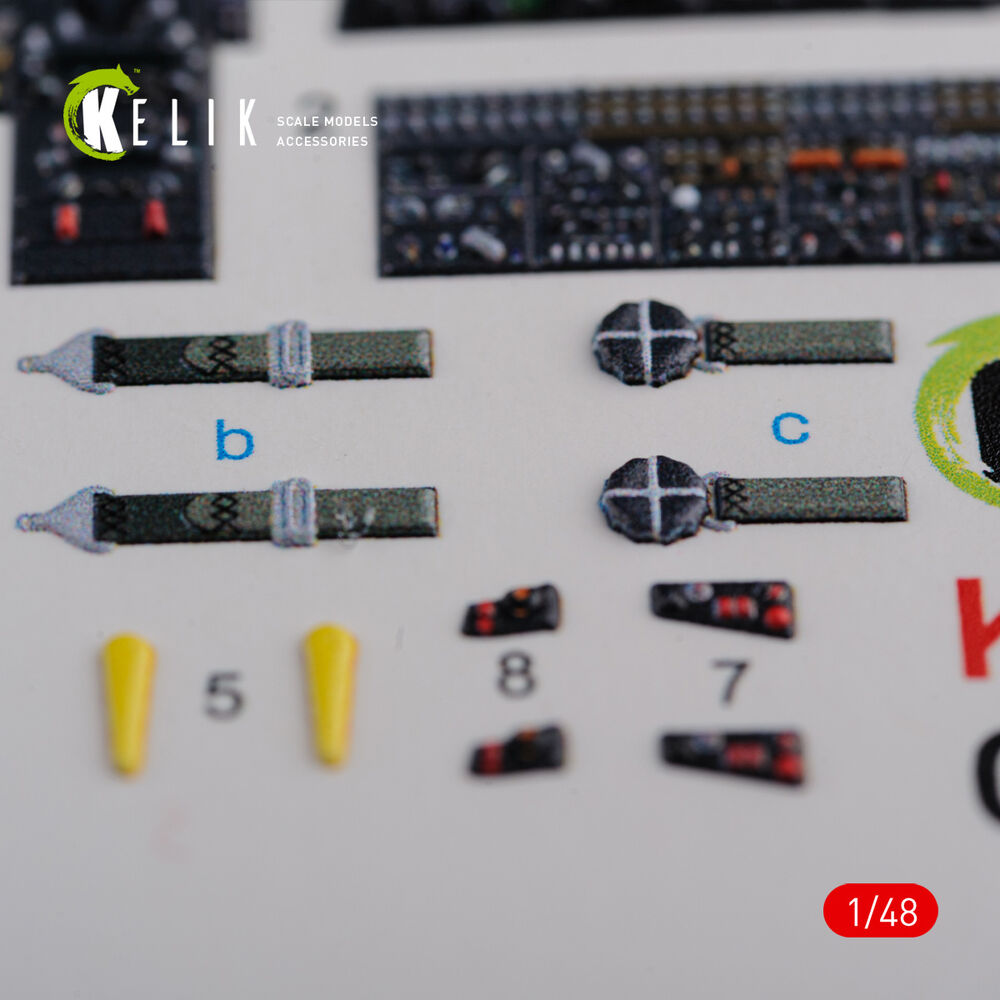 CH-46E interior 3D decals for Academy kit