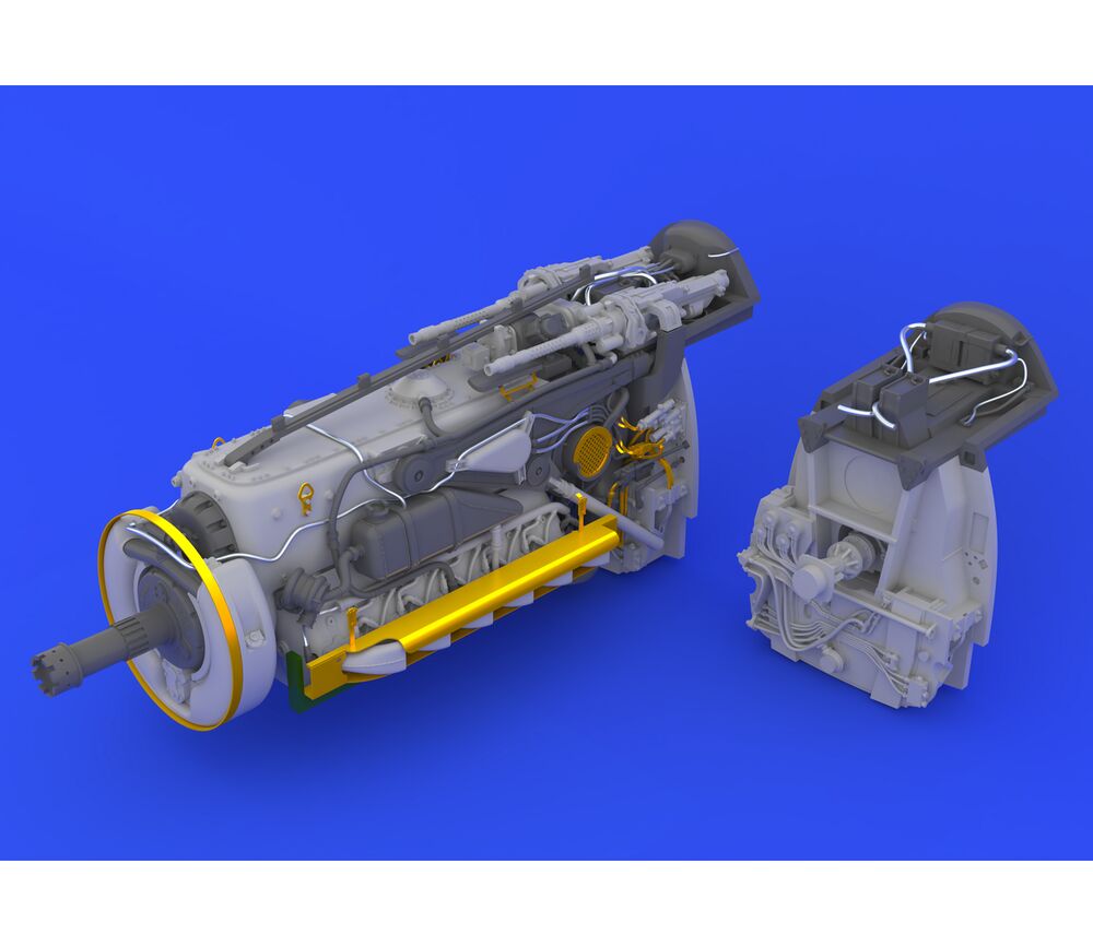 Bf 109G-6 engine for Revell