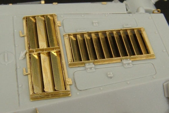 Sd Kfz 234-2 Puma engine grills