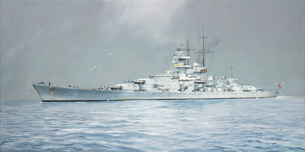 German Gneisenau Battleship