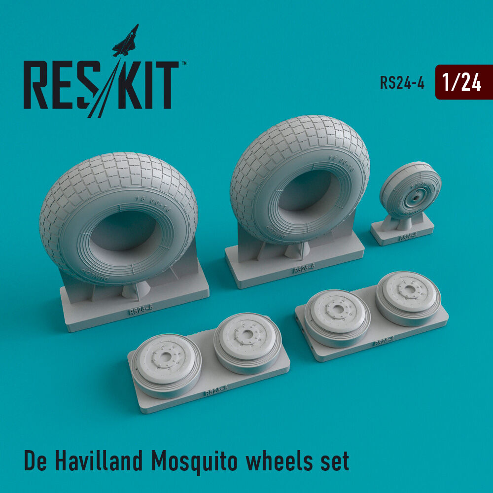 DH.98 Mosquito wheels set