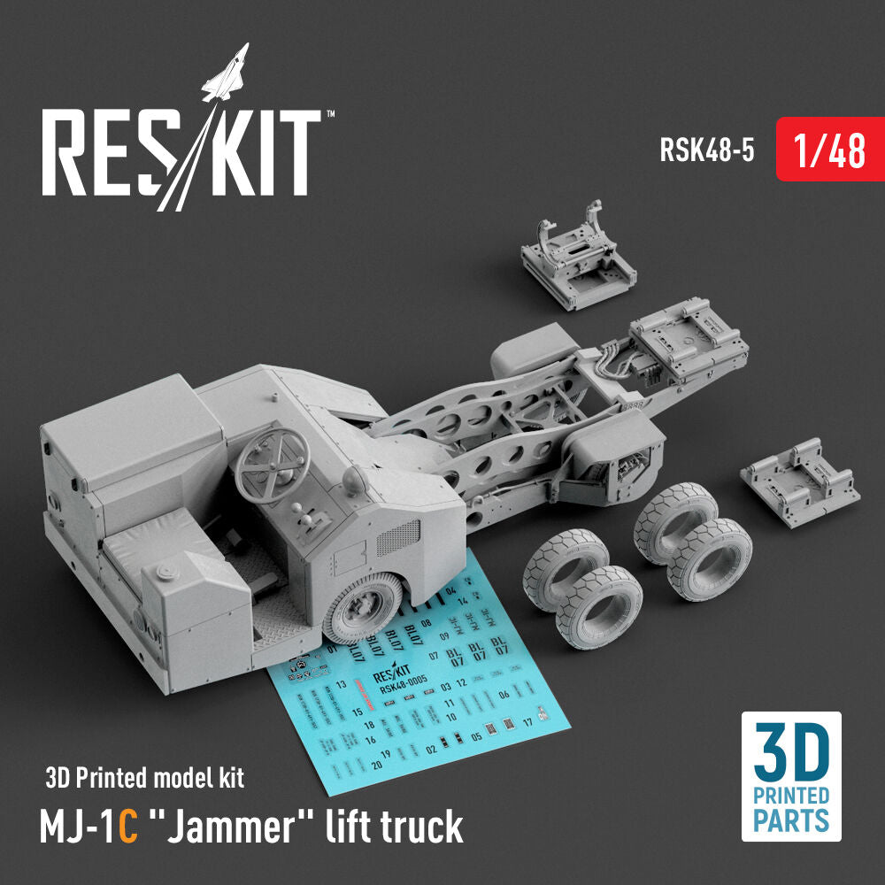 MJ-1C Jammer lift truck (3D Printed model kit)