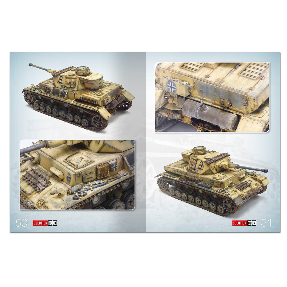 SOLUTION BOOK 19 - How to Paint WWII German D.A.K .Vehicles - (Multilingual)